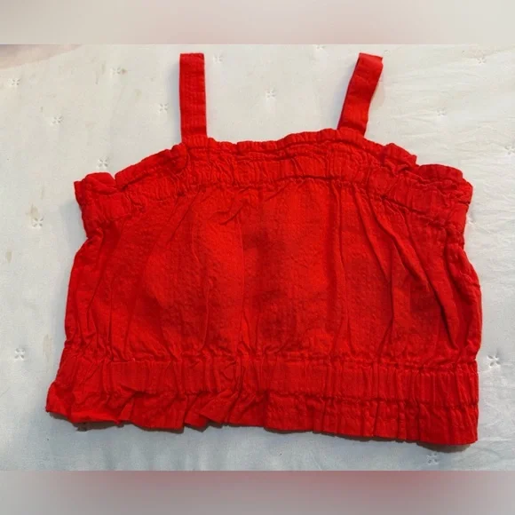 H&M Liunic Collab Girl’s Red Top and Skirt Size 4T - Picture 4 of 7